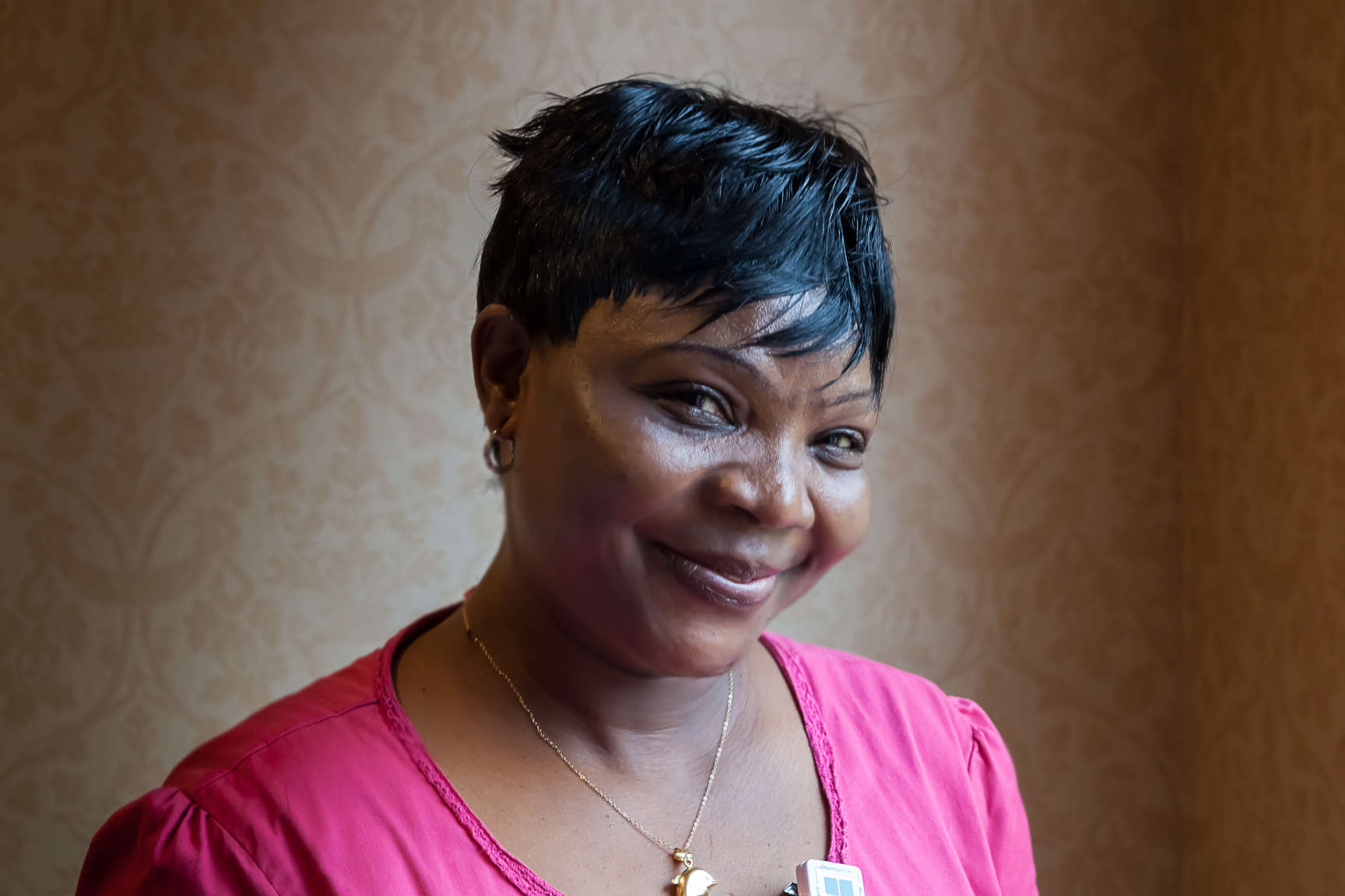 Series of portraits photographing the staff of the Oracle Health Care Center on location at the center.  The portraits have been incorporated in a video for Oradell. : Oradell Health Care Center : New York City portrait photographer