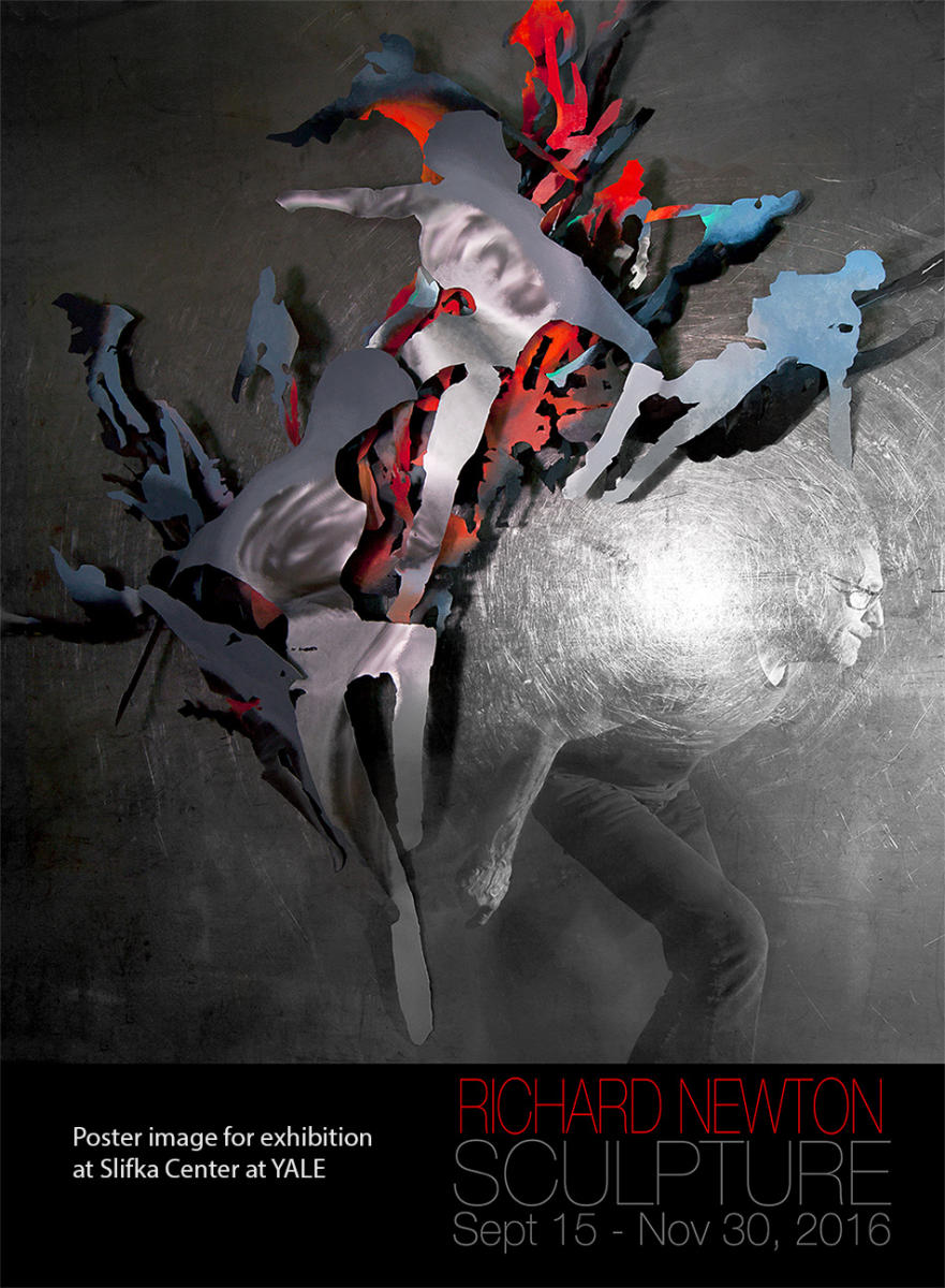 Richard Newton - sculpture-photo for opening exhibition at YALE - Slifka Center
