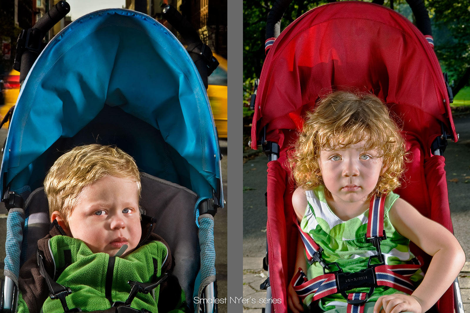 Portrait -from the series The Smallest New Yorkers photographed on the Upper Westside, NYC : Portraits : New York City portrait photographer