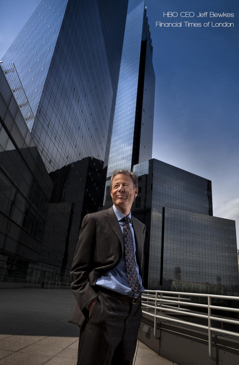 CEO Jeff Bewkes Time Warner at Columbus Circle HQ, NYC - cover photo for FT Weekend, London, England - corporate portrait : Corporate Portraits : New York City based photographer and video specializing in portrait corporate portraits, video, editorial stories for on location and architectural photography