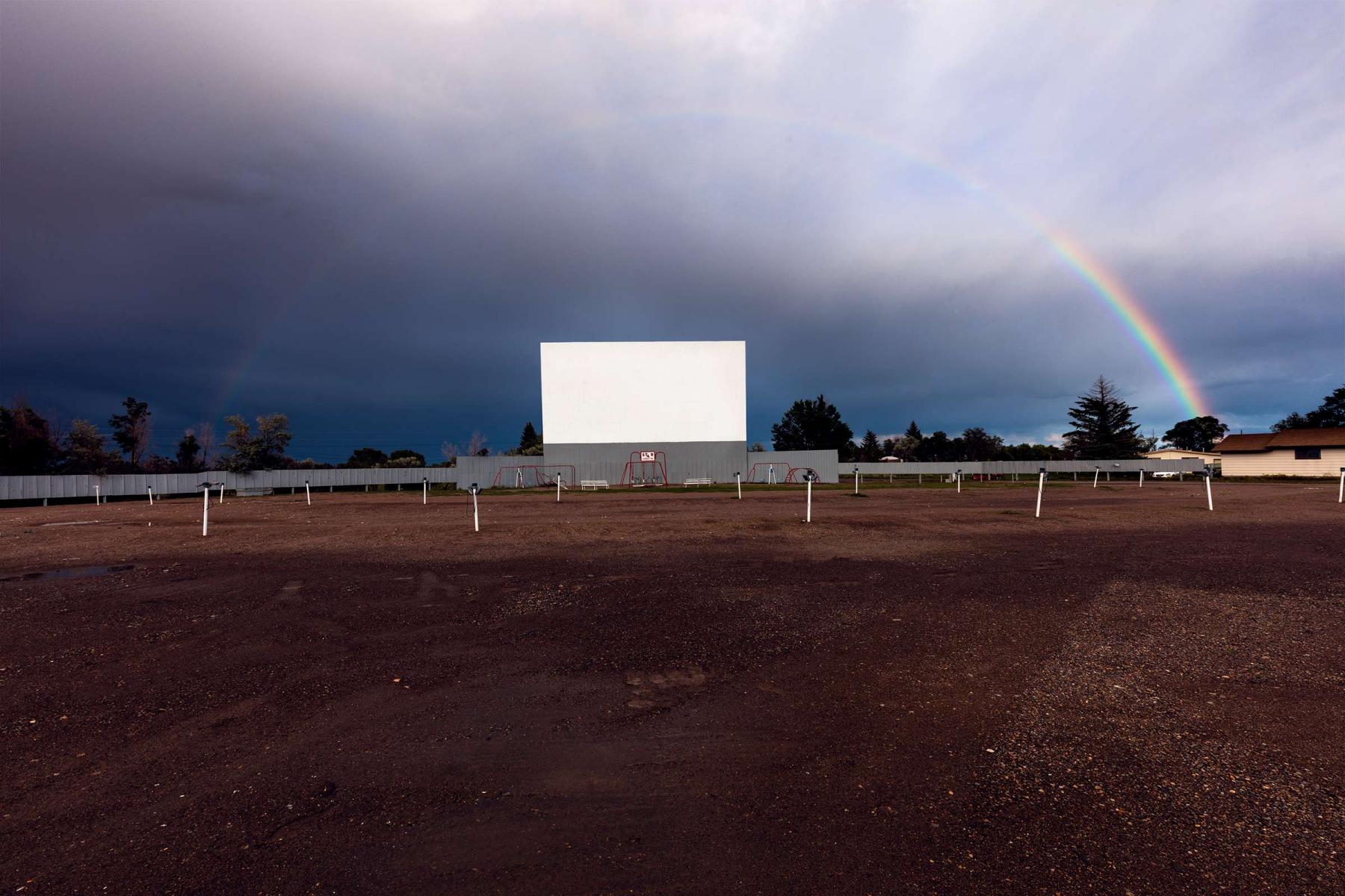 Best Western Movie Manor Star Drive Inn Theater with free rainbow  : Visiting Mom : New York City based photographer and video specializing in portrait corporate portraits, video, editorial stories for on location and architectural photography