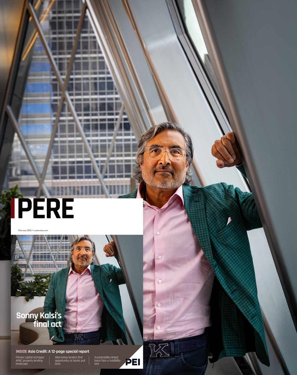 Cover portrait of Sonny Kalis. Mr. Kalsi is a prominent global real estate investment leader and Co-CEO of BentallGreenOak (BGO).