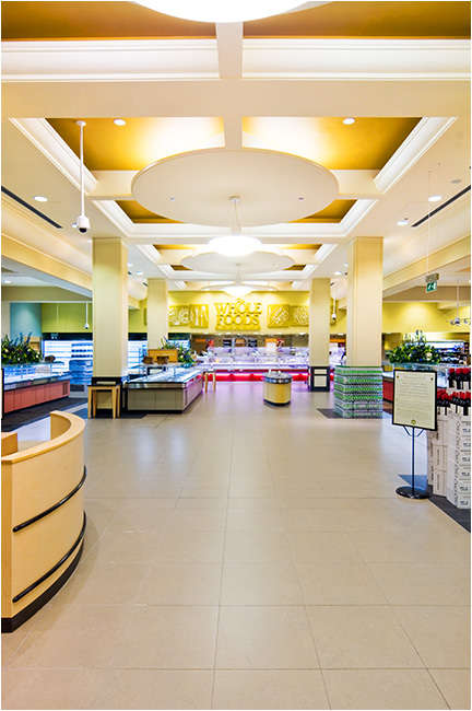 Whole  Foods Market, High St., London, England main entrance area 