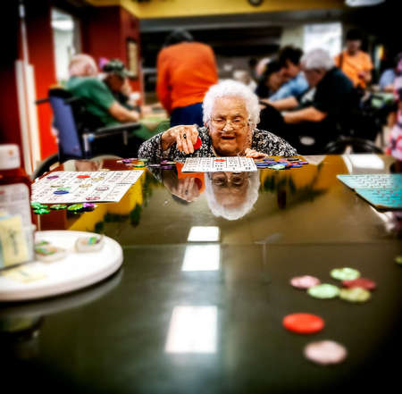 Bingo at the VA Center Homelake, CO