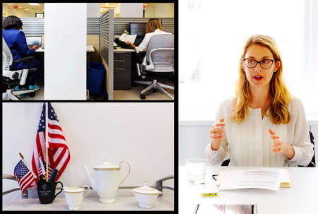 Reportage photos at the Edrington Americas NYC office for the corporate annual report