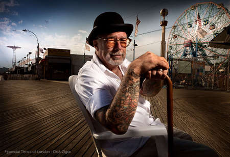 Dick Zigun founder of the Mermaid Parade Coney Island Brooklyn Forbes magazine
