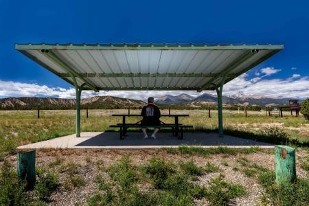 Rest stop on North 285 from southern Colorado to Denver.