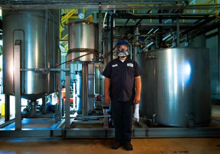 Biofuel production plant.