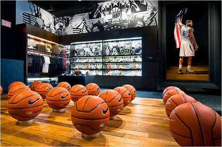 Nike Gallery NYC: Lebron James